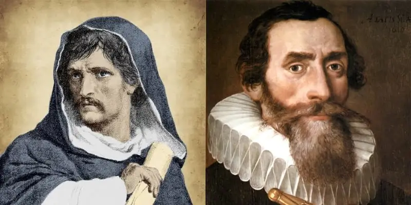 Giordano Bruno e Johannes Kepler